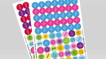 CUF GG Stickers