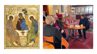 Rublevs hospitality of Abraham